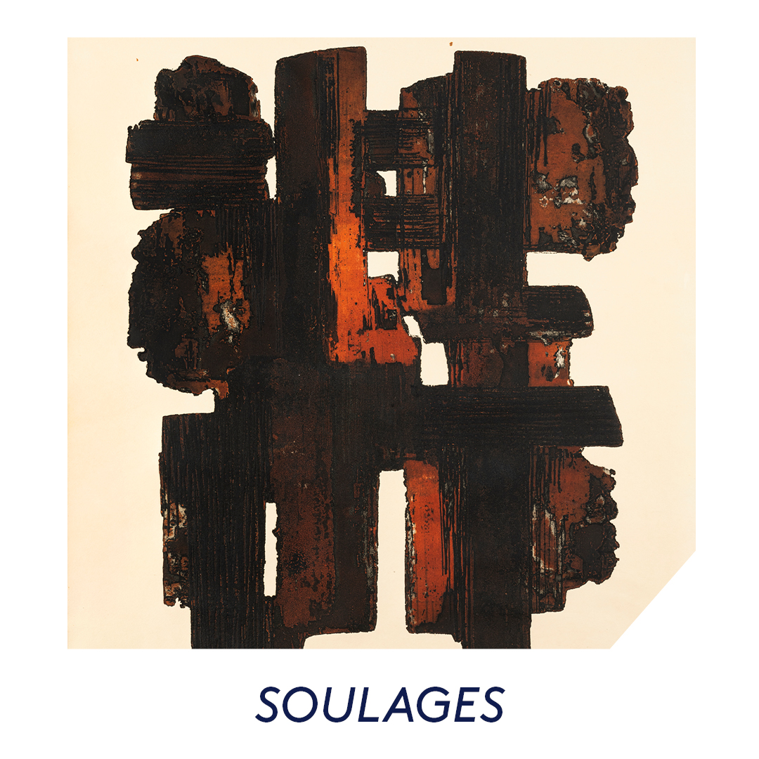 Pierre Soulages Lart De La Gravure Millon